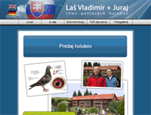 Tablet Screenshot of holuby-las.sk
